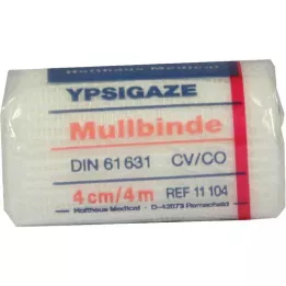 YPSIGAZE Gaasverband 4 cmx4 m, 1 st