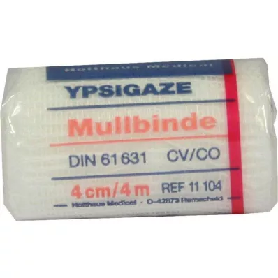 YPSIGAZE Gaasverband 4 cmx4 m, 1 st YPSIGAZE Gaasverband 4 cmx4 m, 1 st