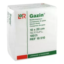 GAZIN Gaas comp.10x20 cm niet-steriel 12x op, 100 st