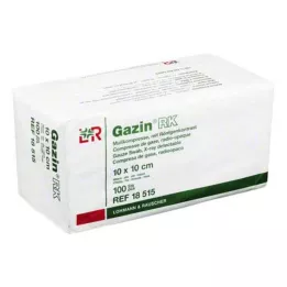 GAZIN Gaas comp.10x10 cm niet-steriel 16x RK, 100 st