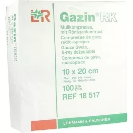 GAZIN Gaas comp.10x20 cm niet-steriel 12x RK, 100 st