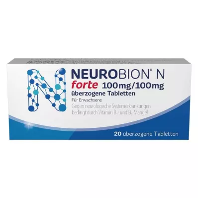 NEUROBION N forte omhulde tabletten, 20 st NEUROBION N forte omhulde tabletten, 20 st