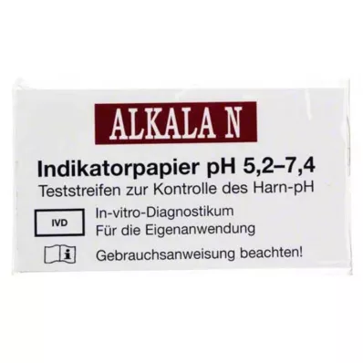 ALKALA N pH-indicatorpapier, 1 st