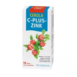CEROLA C plus Zink Thaler Grandel, 16 stuks