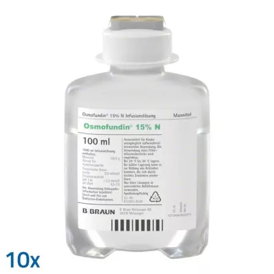 OSMOFUNDIN 15% N Ecoflac Pl. infusieoplossing, 10X100 ml
