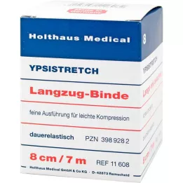 LANGZUGBINDE fijn Ypsistretch 8 cmx7 m, 1 st