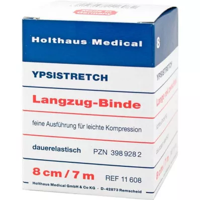 LANGZUGBINDE fijn Ypsistretch 8 cmx7 m, 1 st