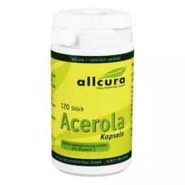ACEROLA KAPSELN natuurlijke vitamine C, 120 stuks