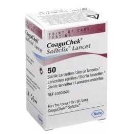 COAGUCHEK Softclix lancet, 50 stuks