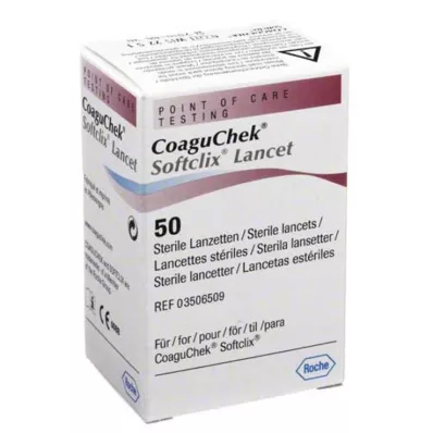 COAGUCHEK Softclix lancet, 50 stuks