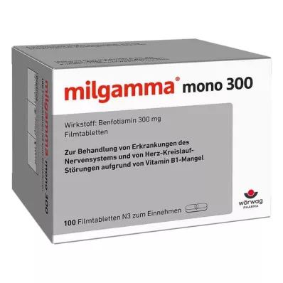MILGAMMA mono 300 filmomhulde tabletten, 100 st MILGAMMA mono 300 filmomhulde tabletten, 100 st