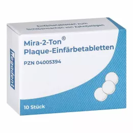 MIRA 2 Kleiplak Kleurstabletten, 10 stuks