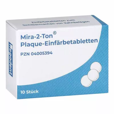 MIRA 2 Kleiplak Kleurstabletten, 10 stuks