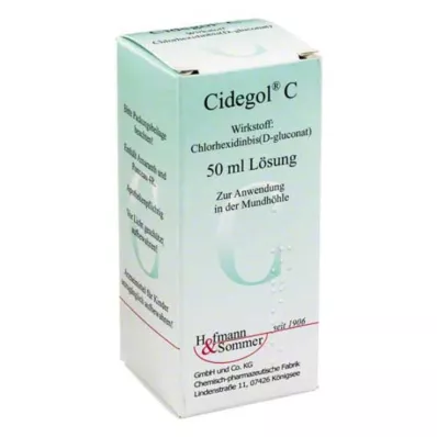 CIDEGOL C-oplossing, 50 ml CIDEGOL C-oplossing, 50 ml