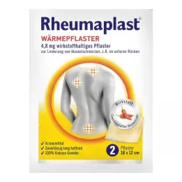 RHEUMAPLAST 4,8 mg pleister met werkzame stof, 2 stuks