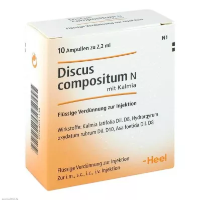 DISCUS compositum N met Kalmia ampullen, 10 stuks