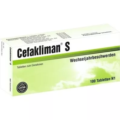 CEFAKLIMAN S tabletten, 100 stuks