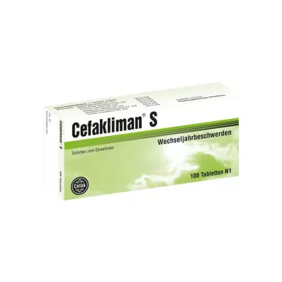 CEFAKLIMAN S tabletten, 100 stuks CEFAKLIMAN S tabletten, 100 stuks