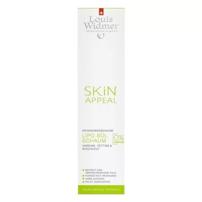 WIDMER Skin Appeal Lipo Sol Foam ongeparfumeerd, 150 ml