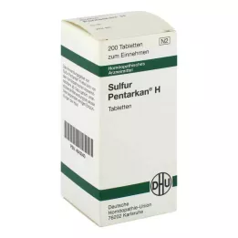 SULFUR PENTARKAN H tabletten, 200 stuks