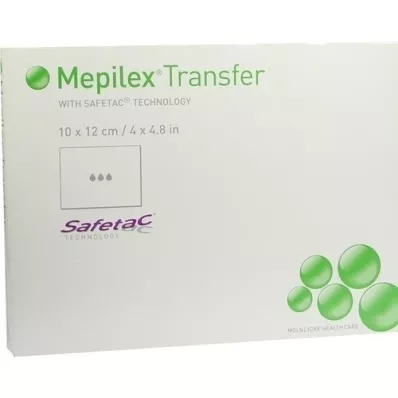 MEPILEX Schuimtransfusieverband 10x12 cm steriel, 5 stuks