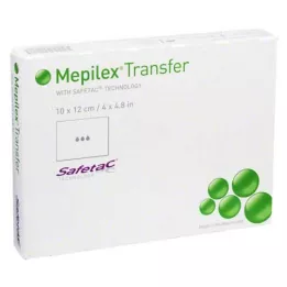 MEPILEX Schuimtransfusieverband 10x12 cm steriel, 5 stuks