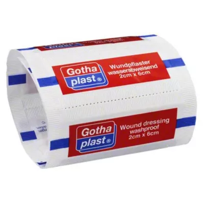 GOTHAPLAST Wondpleister, watervast 2x6 cm, 1 st