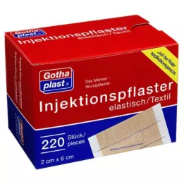 GOTHAPLAST Injectiepluggen 2x6 cm, 220 stuks