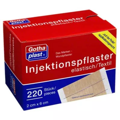 GOTHAPLAST Injectiepluggen 2x6 cm, 220 stuks