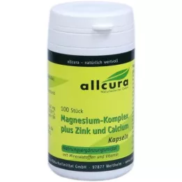 MAGNESIUM KOMPLEX m.Zink+Calcium Capsules, 100 Capsules