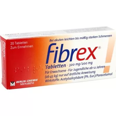 FIBREX Tabletten, 20 stuks