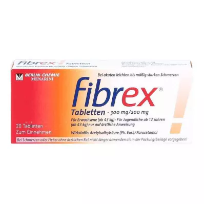 FIBREX Tabletten, 20 stuks