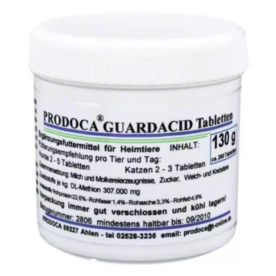 GUARDACID Tabletten dierenarts, 200 stuks GUARDACID Tabletten dierenarts, 200 stuks