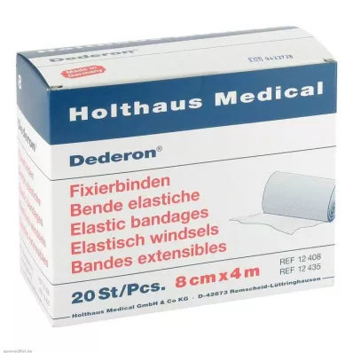 DEDERON Fixatieverbanden 8 cmx4 m, 20 stuks DEDERON Fixatieverbanden 8 cmx4 m, 20 stuks