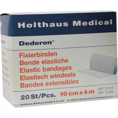 DEDERON Fixatieverbanden 10 cmx4 m, 20 stuks