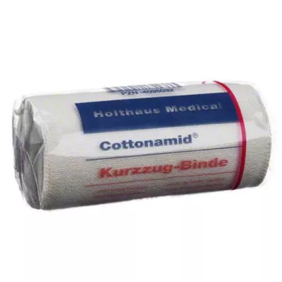 COTTONAMID elastische korte rek zwachtel 10 cm x 5 m, 1 st COTTONAMID elastische korte rek zwachtel 10 cm x 5 m, 1 st