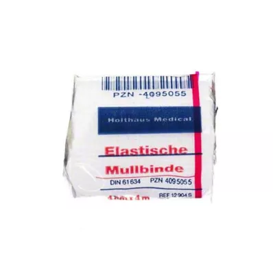 MULLBINDEN elastiek 4 cmx4 m, 1 st