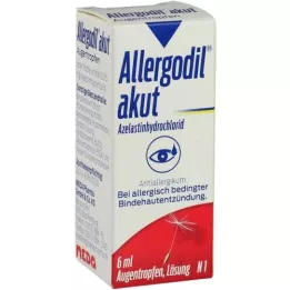 ALLERGODIL acute oogdruppels, 6 ml