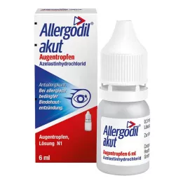 ALLERGODIL acute oogdruppels, 6 ml
