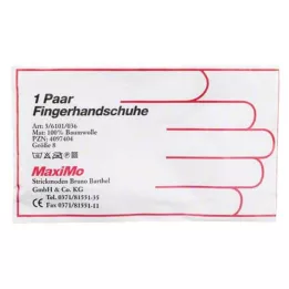 HANDSCHUHE Katoen maat 8 overlengte, 2 stuks