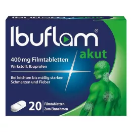 IBUFLAM acute filmomhulde tabletten van 400 mg, 20 st