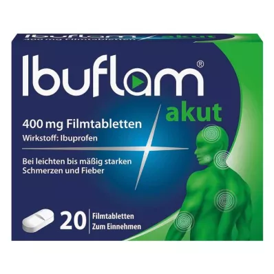 IBUFLAM acute filmomhulde tabletten van 400 mg, 20 st IBUFLAM acute filmomhulde tabletten van 400 mg, 20 st