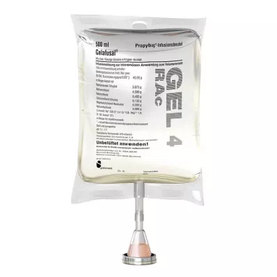 GELAFUSAL PP-Tub infusieoplossing, 10X500 ml