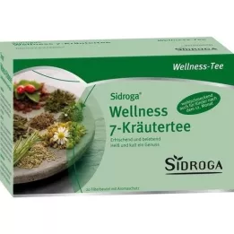 SIDROGA Wellness 7-kruidenthee filterzakjes, 20X2.0 g