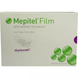 MEPITEL Folieverband 6x7 cm, 10 stuks