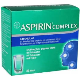 ASPIRIN COMPLEX sachet met korrels voor de bereiding van een suspensie voor toediening, 20 st