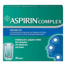 ASPIRIN COMPLEX sachet met korrels voor de bereiding van een suspensie voor toediening, 20 st