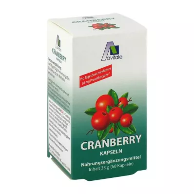 CRANBERRY KAPSELN 400 mg, 60 st