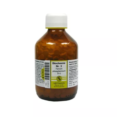 BIOCHEMIE 3 Ferrum phosphoricum D 12 tabletten, 1000 st