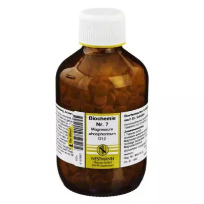 BIOCHEMIE 7 Magnesium phosphoricum D 12 tabletten, 1000 st BIOCHEMIE 7 Magnesium phosphoricum D 12 tabletten, 1000 st